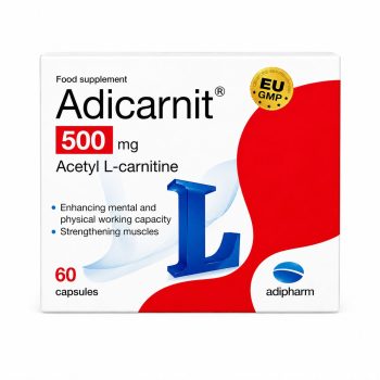Adicarnit 500mg 60 Capsules
