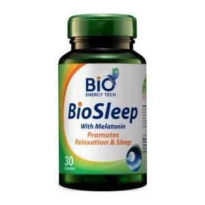 Bio Energy Tech BioSleep with Melatonin 30 Capsules