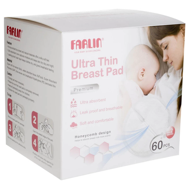 FARLIN ULTRA THIN BREAST PAD Farlin ultra thin breast pad 60pcs