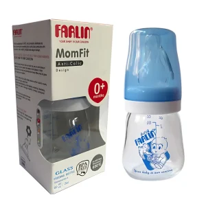Farlin Anti-Colic Glass Feeding Bottle 0+Months 60ml