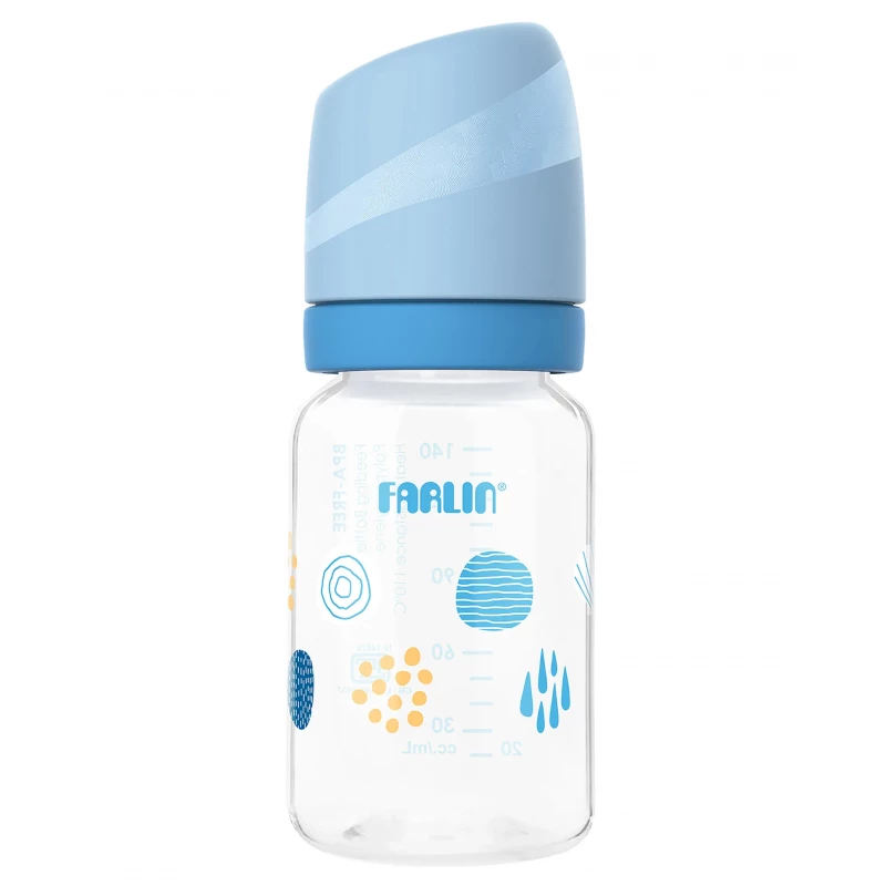 Farlin Anti-Colic Standard Neck Baby Feeding Bottle 140ml Farlin Anti-Colic Standard Neck Baby Feeding Bottle 140ml