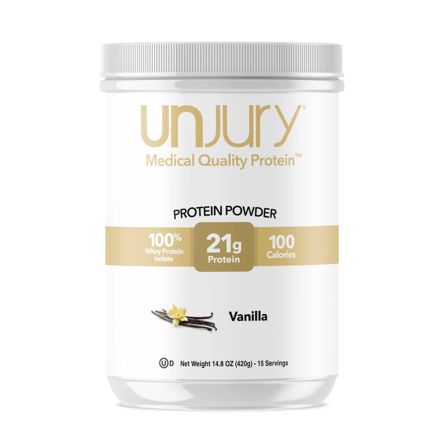 Unjury Vanilla Protein Powder بودرة بروتين Unjury Vanilla Protein Powder
