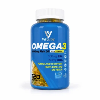 VitaJoy Omega 3 1000mg Fish Oil 120 Softgels