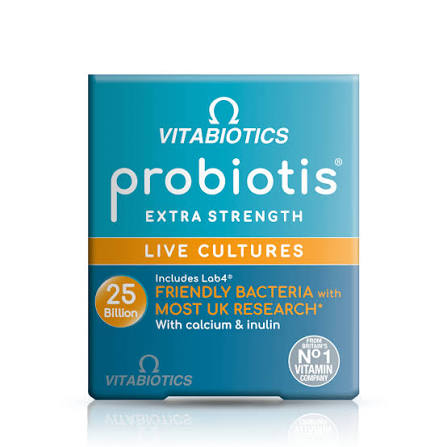 مكمل غذائي Vitabiotics Probiotis Extra Strength 25 Billion مكمل غذائي Vitabiotics Probiotis Extra Strength 25 Billion