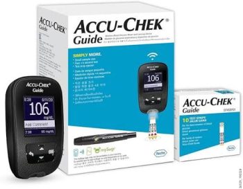 Offer Accu-Chek Guide Wireless Blood Glucose Monitoring System + 50 Test Strips