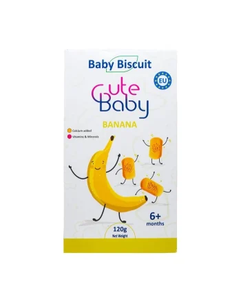 Cute Baby Banana Biscuit 120g