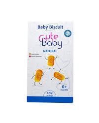 Cute Baby Natural Biscuit 125g