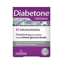 Vitabiotics diabetone origenal 21micronutriens 30 tablet