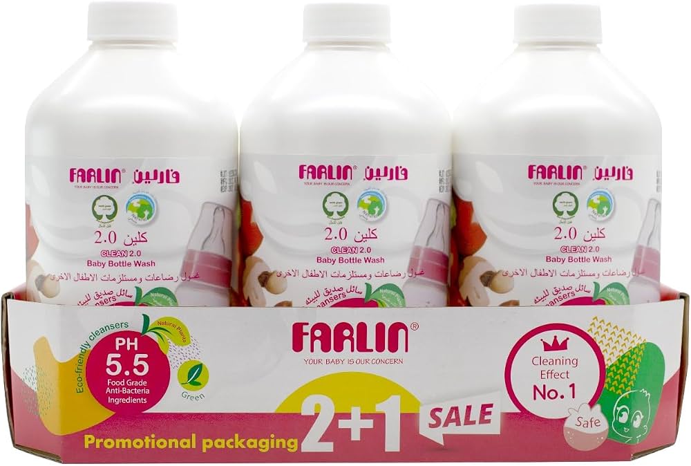 Farlin Food Cycle Baby Liquid Cleanser 700ml – Buy 2 Get 1 Free Farlin Food Cycle Baby Liquid Cleanser 700ml – Buy 2 Get 1 Free