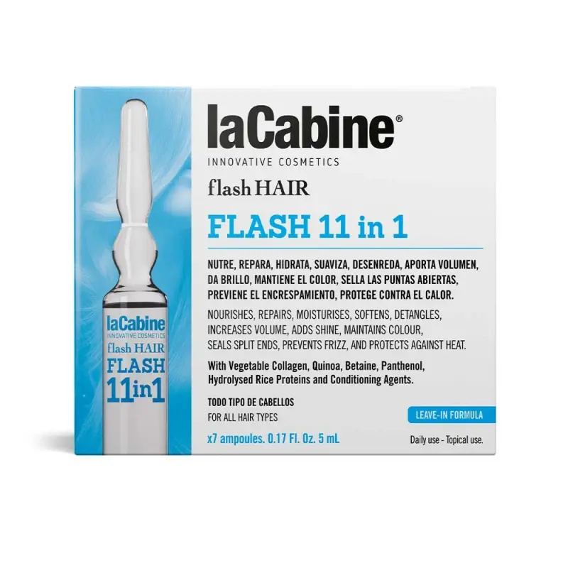 Lacabine Flash Hair 11 In 1 – 7 Ampoules Lacabine Flash Hair 11 In 1 – 7 Ampoules