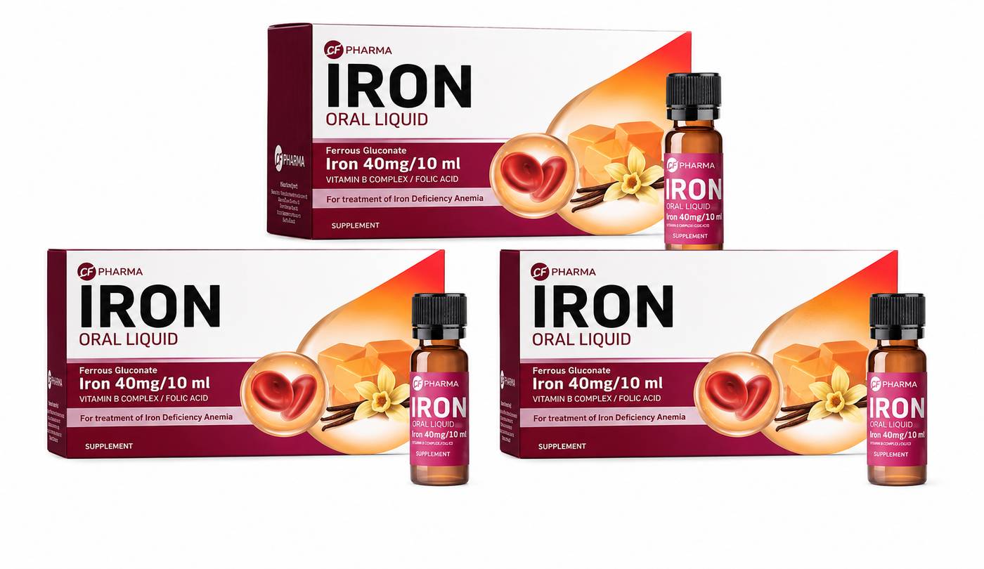 Offer BT Pharma Iron Oral Liquid (40mg 10ml) 10 Vials Buy 2 Get 1 Free Offer BT Pharma Iron Oral Liquid (40mg/10ml) 10 Vials Buy 2 Get 1 Free