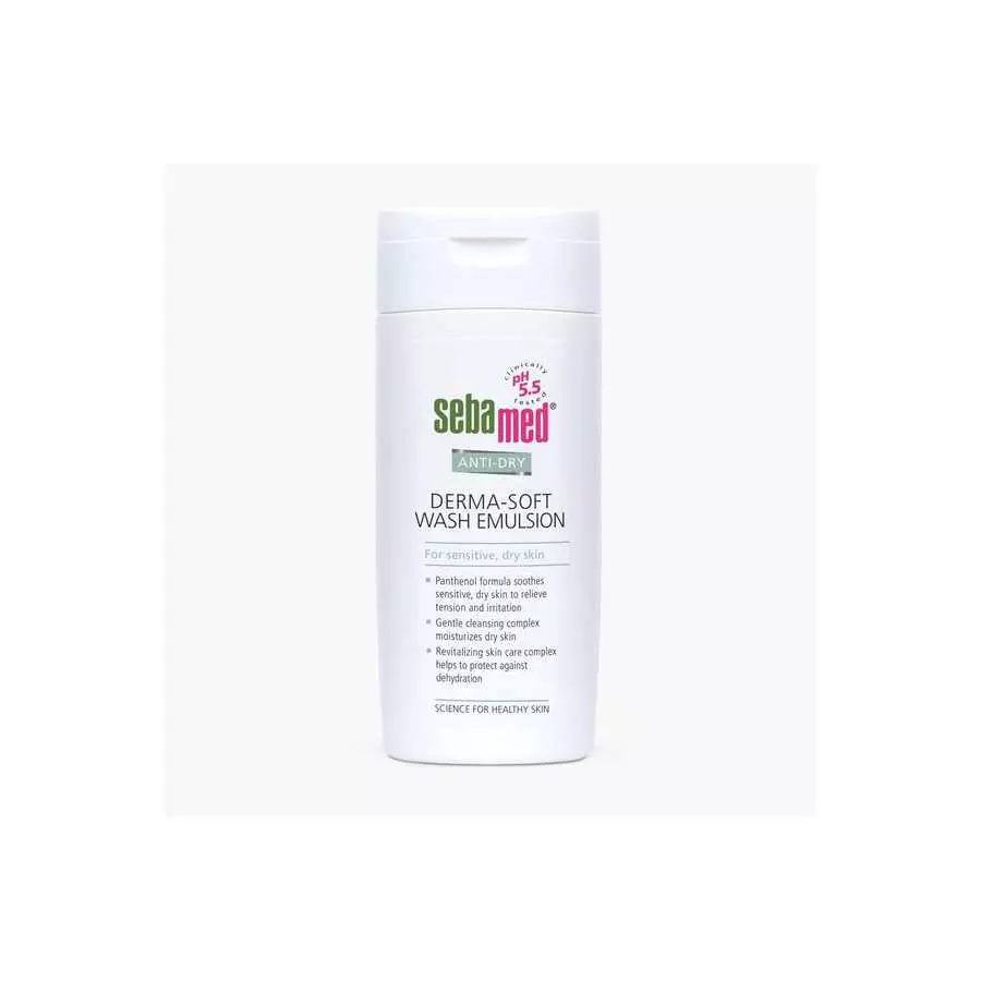 Sebamed Anti Dry Derma Soft Wash Emulsion 200Ml Sebamed Anti-Dry Derma-Soft Wash Emulsion 200ml