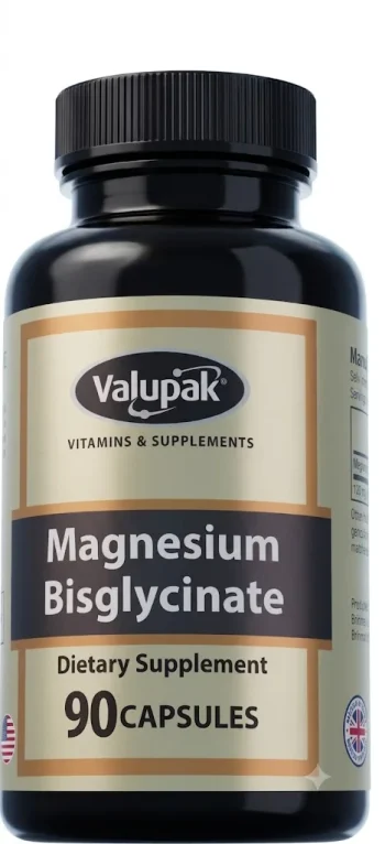 Valupak Magnesium Bisglycinate 90 Capsules