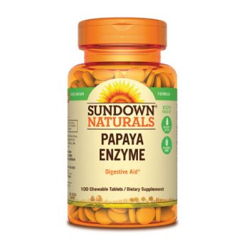offer sundown papaya enzyme 100 chewable tablet