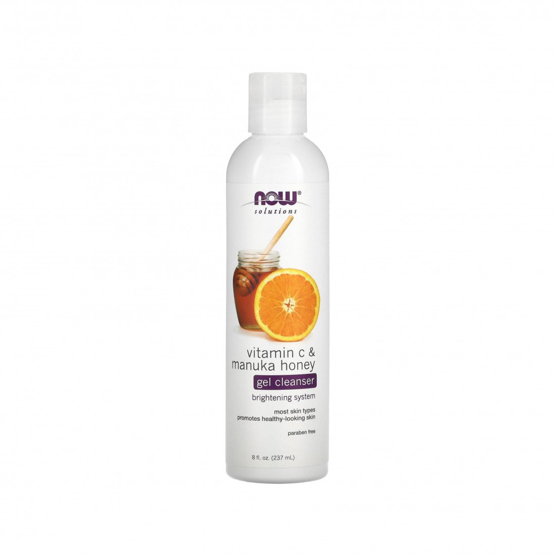 NOW Solutions Vitamin C & Manuka Honey Gel Cleanser NOW Solutions Vitamin C & Manuka Honey Gel Cleanser