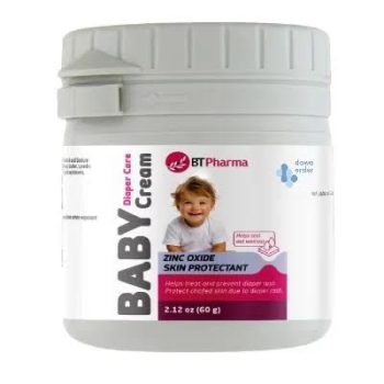 BT Pharma Baby Cream Zinc Oxide Skin Protectant 60g