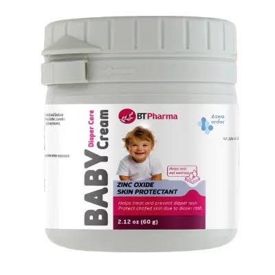 BT Pharma Baby Cream Zinc Oxide Skin Protectant 60g BT Pharma Baby Cream Zinc Oxide Skin Protectant 60g