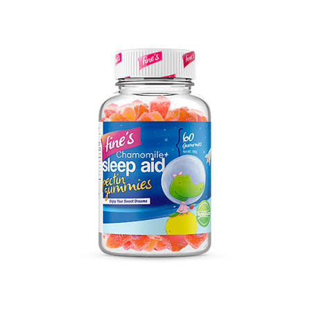 Fine's Sleep Aid + Chamomile 60 Gummies Fine's Sleep Aid + Chamomile 60 Gummies