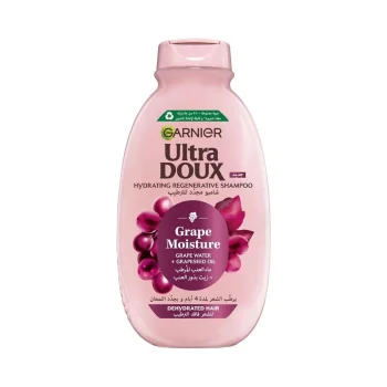 Garnier Ultra Doux Grape Moisture Hydrating Regenerative Shampoo 600ml