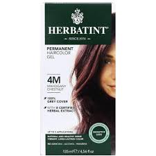 Herbatint Permanent Haircolor Gel 4M Mahogany Chestnut