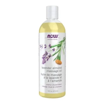 Now Solutions Lavender Almond Massage Oil 473 ml