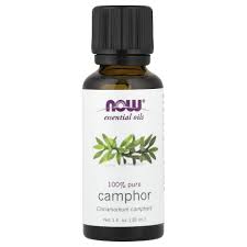 Now foods essential oil camphor 30ml