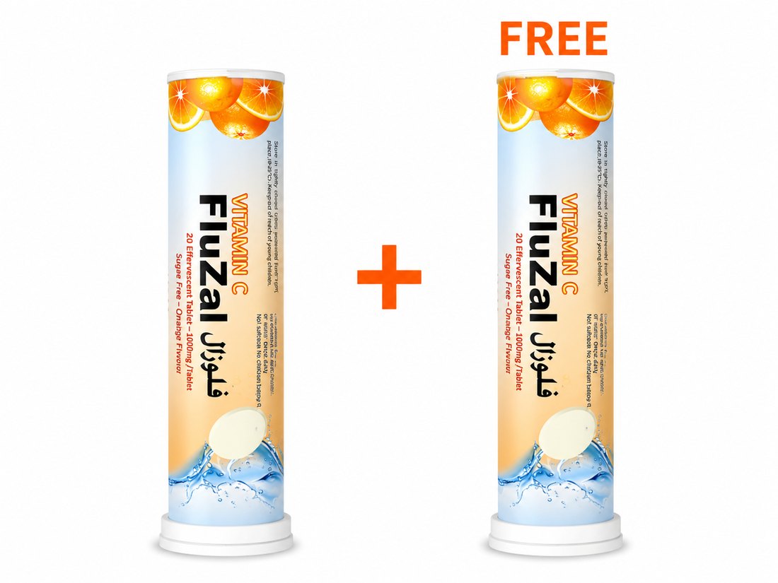 Offer Fluzal Vitamin C 1000mg 20 Effervescent Tablets Buy 1 Get 1 Free Offer Fluzal Vitamin C 1000mg 20 Effervescent Tablets Buy 1 Get 1 Free