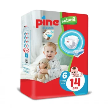Pine Classic Size 6 (+15kg) 14 Diaper