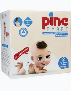 Pine Diapers Smart 2( 5-8 kg), 24 pcs