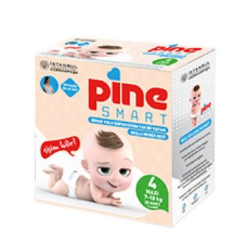 Pine Diapers Smart Maxi 4 (7-18kg), 20 pcs