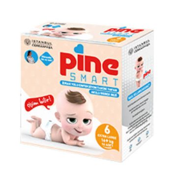Pine Diapers Smart XL 6 (+15Kg), 16pcs