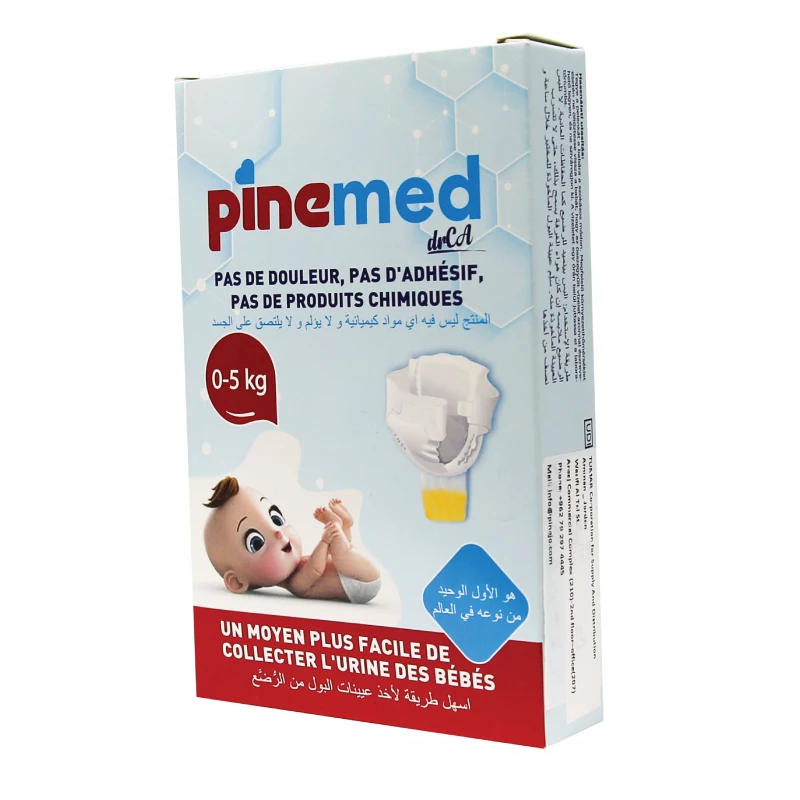Pine-Med Diapers Small 0-5 KG PineMed Dr.CA Infant Urine Collector 0–5kg