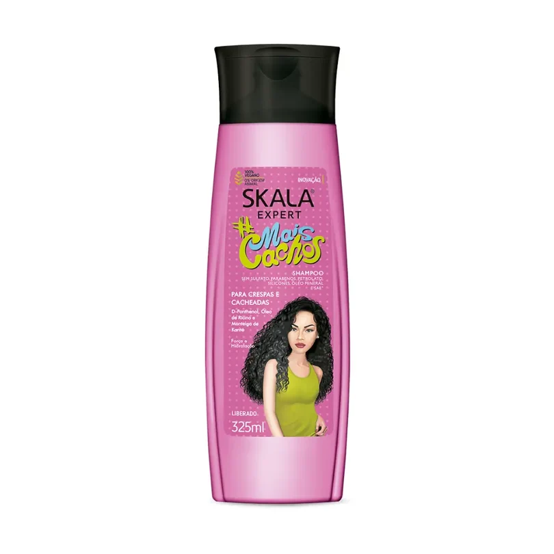Skala_Mais_Cachos_Shampoo_325ml Skala Expert Mais Cachos 325ml
