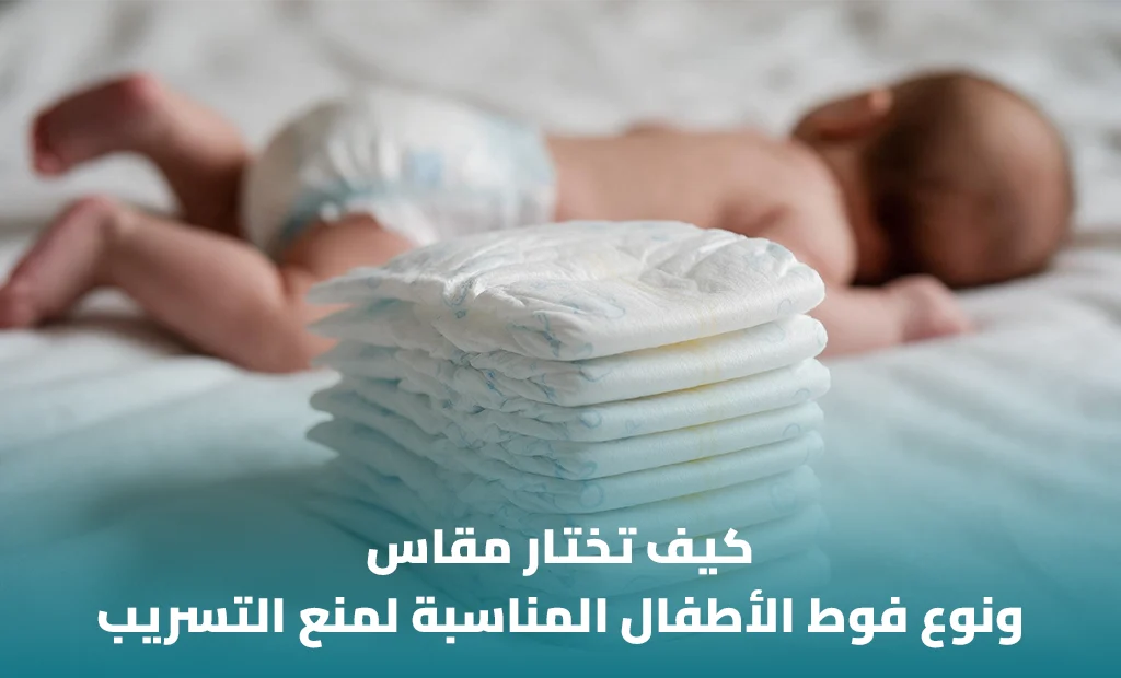 مقاس ونوع فوط الأطفال