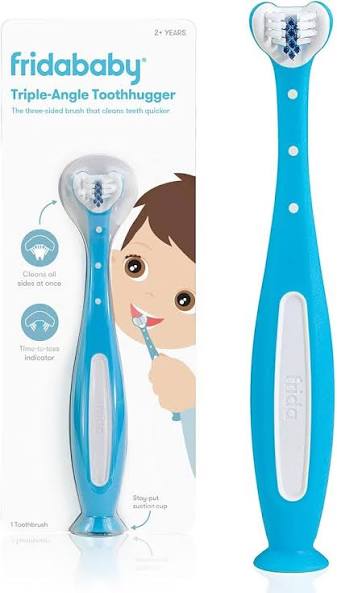 Fridababy Triple-Angle Toothbrush blue