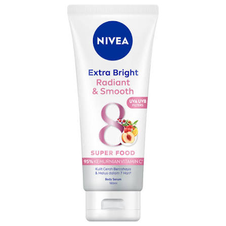 NIVEA Extra Bright Radiant & Smooth Body Serum 180ml NIVEA Extra Bright Radiant & Smooth Body Serum 180ml