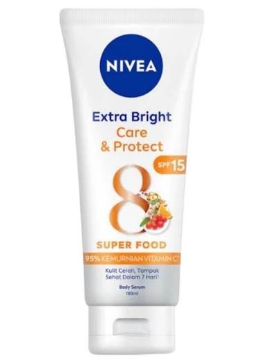 Nivea Extra Bright Care & Protect Body Serum 180 ml Nivea Extra Bright Care & Protect Body Serum 180 ml
