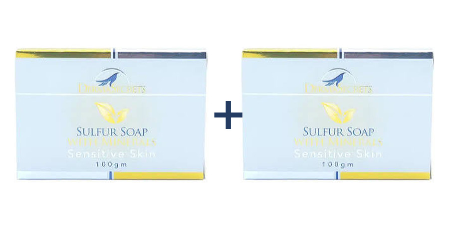 Offer Derma Secrets Sulfur Soap with Minerals 100g 2pcs special price Offer Derma Secrets Sulfur Soap with Minerals 100g / 2pcs special price