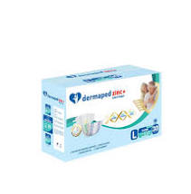 Pine Dermaped Zinc+ Adult Diapers, Size L ,30 Pcs