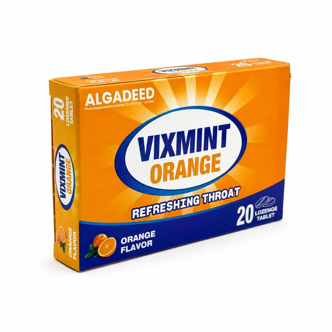 Vixmint Orange Refreshing Throat Lozenges 20 Lozenges Vixmint Orange Refreshing Throat Lozenges 20 Lozenges