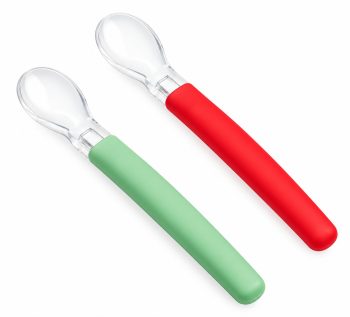 Pine Baby Feeding Spoon With Silicone Tip
