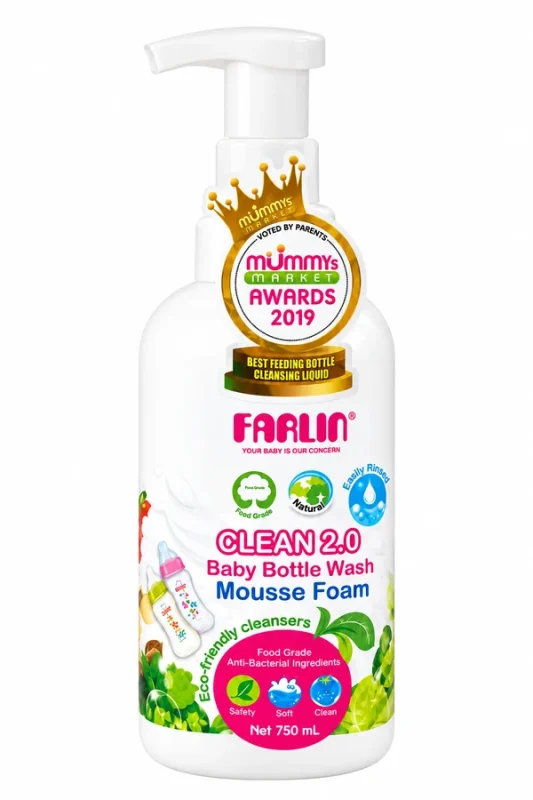 Farlin Clean 2.0 Baby Bottle Wash 750ml