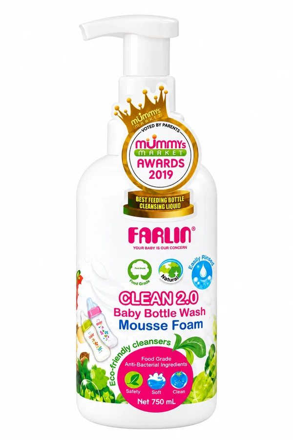 farlin_clean_2_baby_bottle_wash_under_100kb Farlin Clean 2.0 Baby Bottle Wash 750ml